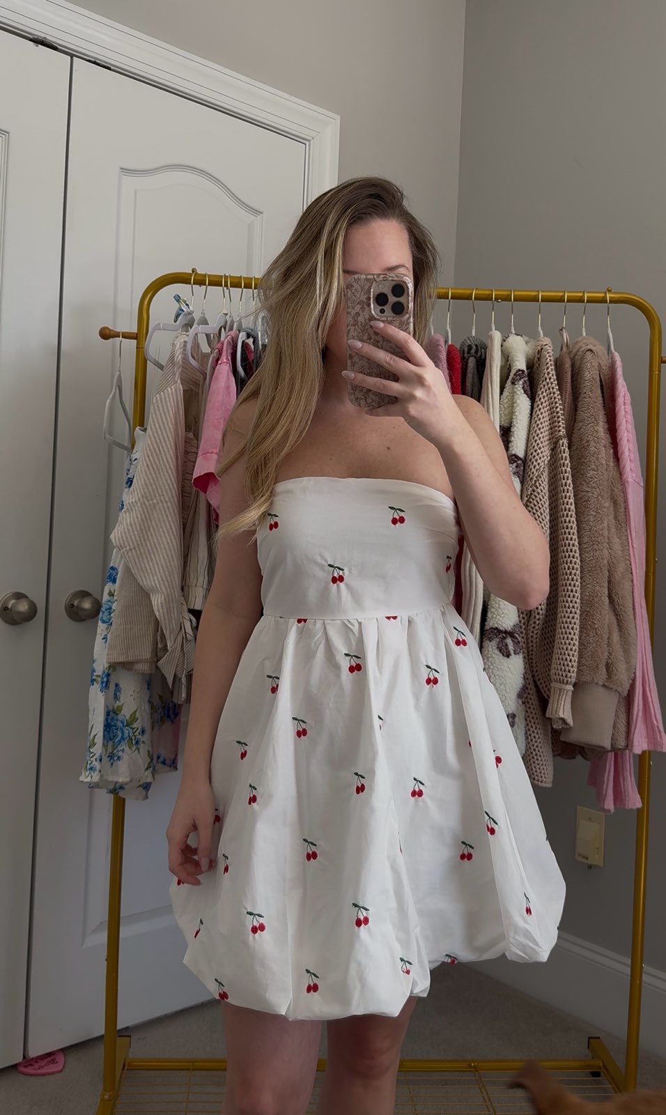 Cherry Bubble Dress
